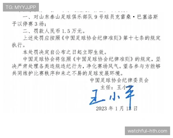 足球纪律委员会处罚规则详解：何时介入及其对判罚的影响